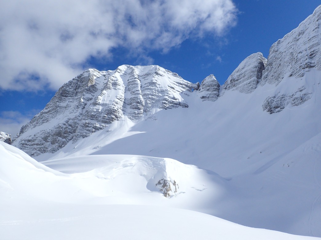 Foto: Manfred Karl / Skitour / Prestreljenik Fenster (2391 m) – Sella Ursic (2280 m) / 23.06.2026 11:43:07