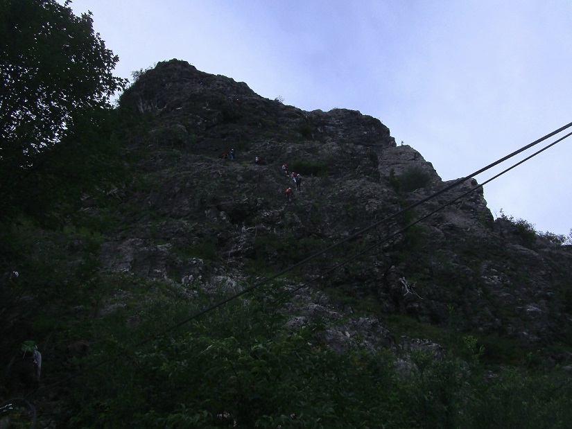 Foto: Andreas Koller / Klettersteigtour / Ostrachtaler Klettersteig (1228m) / Viel los am Ostrachtaler Klettersteig / 17.06.2026 01:35:26