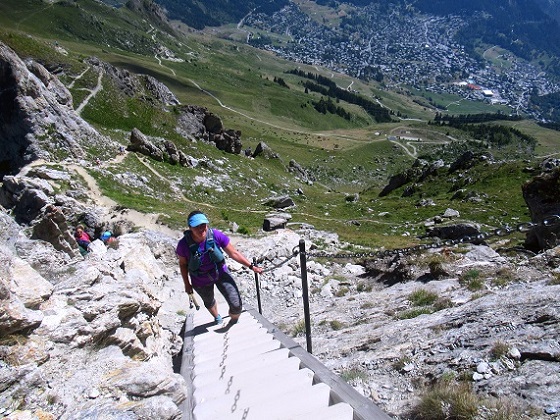 Foto: Andreas Koller / Klettersteigtour / Pierre Avoi Steiganlage (2473m) / 09.07.2026 13:33:29