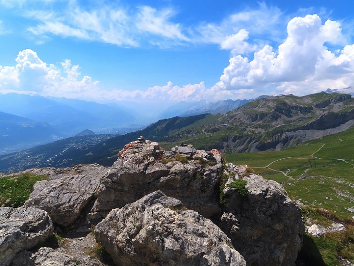 Foto: Andreas Koller / Wandertour / Aussichtsberg Petit Mont Bovin (2412m) / Am Gipfel Petit Mont Bovin / 11.08.2026 22:52:25