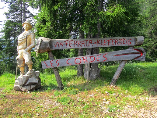 Foto: Andreas Koller / Klettersteigtour / Via ferrata Les Cordes und Pre Janin (2180m) / 14.08.2026 19:53:31