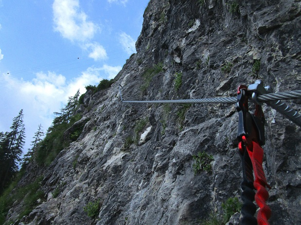 Foto: Andreas Koller / Klettersteigtour / Via ferrata Les Cordes und Pre Janin (2180m) / 14.08.2026 19:52:42