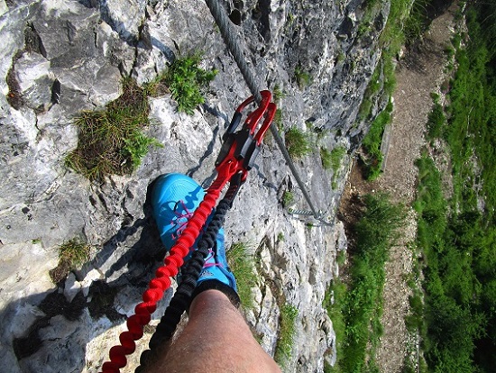 Foto: Andreas Koller / Klettersteigtour / Via ferrata Les Cordes und Pre Janin (2180m) / 14.08.2026 19:52:36