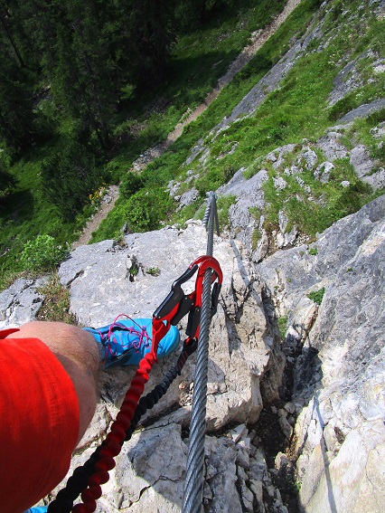 Foto: Andreas Koller / Klettersteigtour / Via ferrata Les Cordes und Pre Janin (2180m) / 14.08.2026 19:52:31