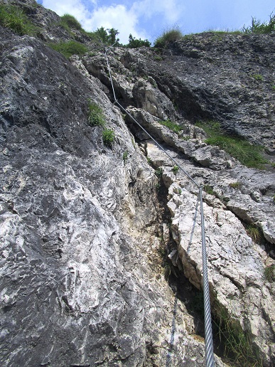 Foto: Andreas Koller / Klettersteigtour / Via ferrata Les Cordes und Pre Janin (2180m) / 14.08.2026 19:52:26