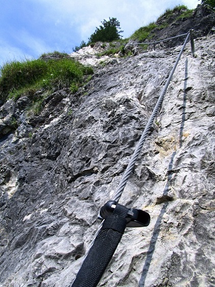 Foto: Andreas Koller / Klettersteigtour / Via ferrata Les Cordes und Pre Janin (2180m) / 14.08.2026 19:52:21