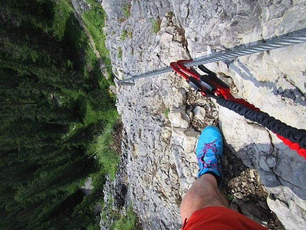 Foto: Andreas Koller / Klettersteigtour / Via ferrata Les Cordes und Pre Janin (2180m) / 14.08.2026 19:52:16