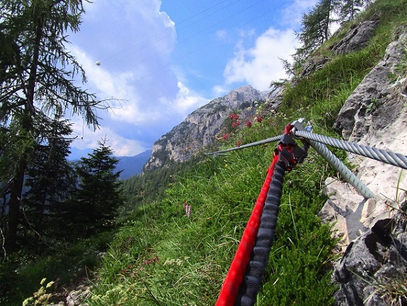 Foto: Andreas Koller / Klettersteigtour / Via ferrata Les Cordes und Pre Janin (2180m) / 14.08.2026 19:51:54