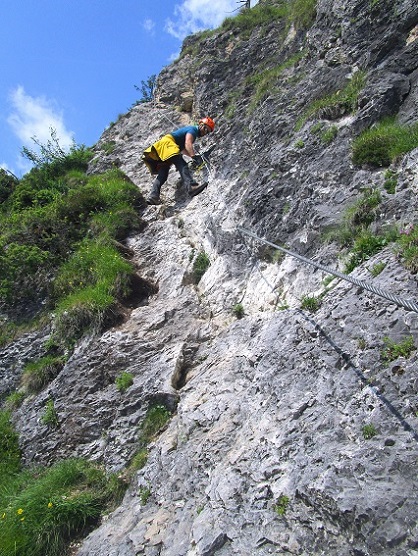 Foto: Andreas Koller / Klettersteigtour / Via ferrata Les Cordes und Pre Janin (2180m) / 14.08.2026 19:51:27