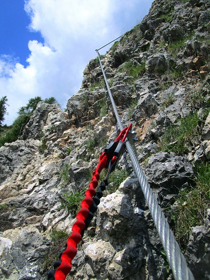 Foto: Andreas Koller / Klettersteigtour / Via ferrata Les Cordes und Pre Janin (2180m) / 14.08.2026 19:51:04