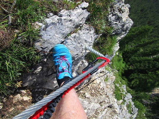 Foto: Andreas Koller / Klettersteigtour / Via ferrata Les Cordes und Pre Janin (2180m) / 14.08.2026 19:50:58
