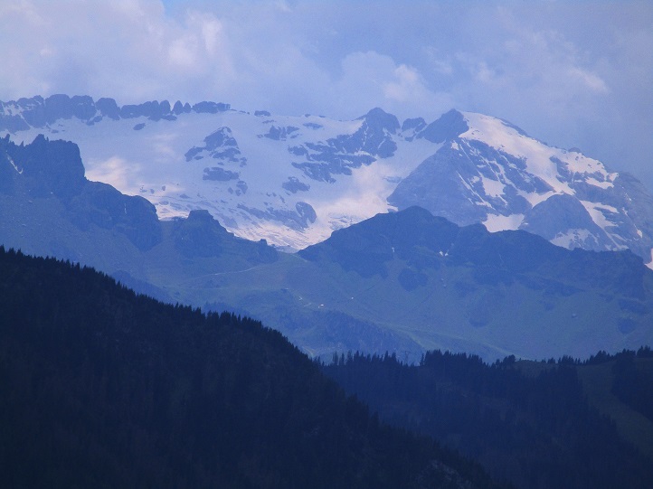 Foto: Andreas Koller / Klettersteigtour / Via ferrata Les Cordes und Pre Janin (2180m) / Marmolada (3343m) / 14.08.2026 19:45:08