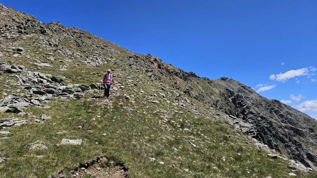 Foto: Manfred Karl / Wandertour / Hoher Dieb (2730 m) von der Tarscher Alm / Rechts hinten der Ultener Hohe Dieb / 22.09.2026 19:55:50