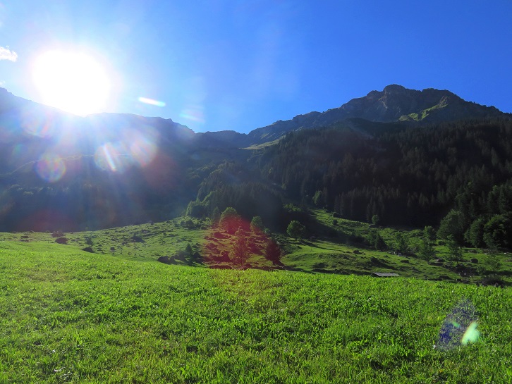 Foto: Andreas Koller / Wandertour / Mottakopf - Wächter über dem Brandnertal (2176m) / Fast zurück bei der Bushaltestelle Brand/Sonnenlagant / 30.09.2026 22:16:59
