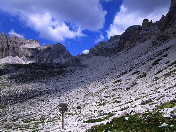 Foto: Andreas Koller / Klettersteigtour / Via ferrata Furcela Nives und Piz Duleda (2909m) / Abstieg von der Furc. Sieles / 11.10.2026 22:28:18