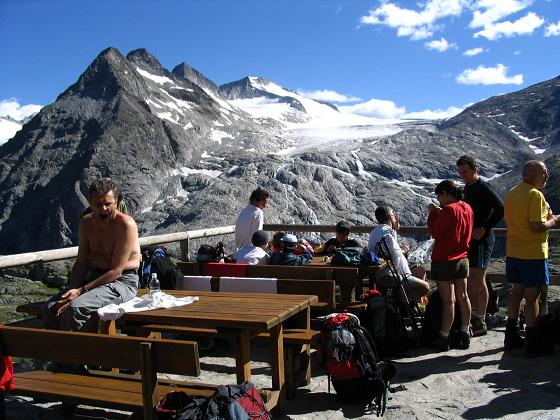 Foto: Andreas Koller / Wandertour / Cresta Croce und Cannone 149 (3330 m) / Blick vom Rif. Mandron auf den Vedretta della Lobbia / 15.05.2007 23:39:10