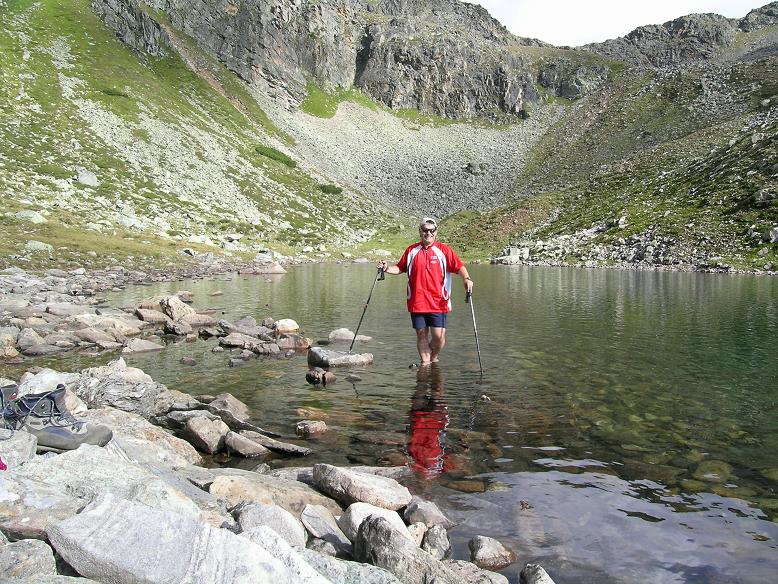 Foto: Andreas Koller / Wandertour / Rupprechtseck - Runde (2591 m) / Im Oberen Sauofensee / 29.04.2007 23:56:16
