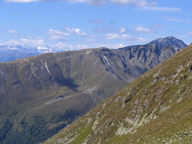 Foto: Andreas Koller / Wandertour / Rupprechtseck - Runde (2591 m) / Blick nach W auf den Preber (2741 m) / 29.04.2007 23:53:22