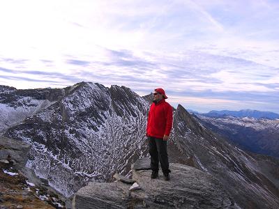 Foto: Andreas Koller / Wandertour / Lanisch Seen und Oblitzen (2658 m) / Ausblick in den Lungau / 09.01.2007 01:44:29