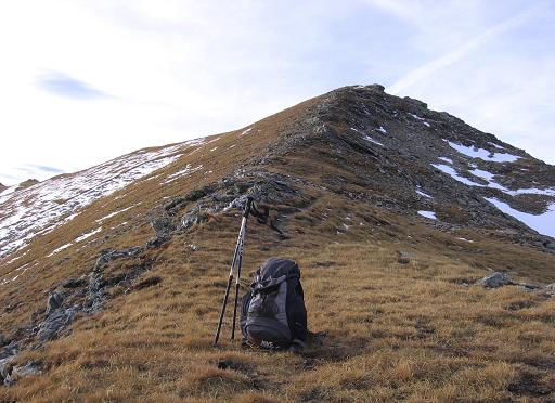 Foto: Andreas Koller / Wandertour / Lanisch Seen und Oblitzen (2658 m) / Der harmlose Gipfelgrat / 27.04.2007 22:57:47