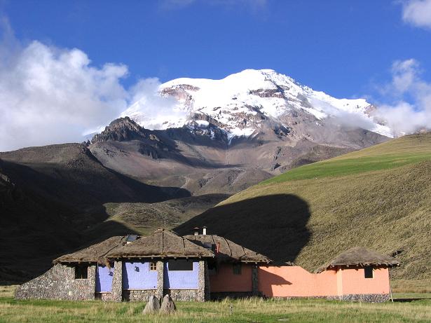 Foto: Andreas Koller / Wandertour / Chimborazo - König der Anden Ecuadors (6310 m) / Das Chimborazo Basecamp von Marco Cruz (Haupthaus) / 10.01.2007 03:08:49