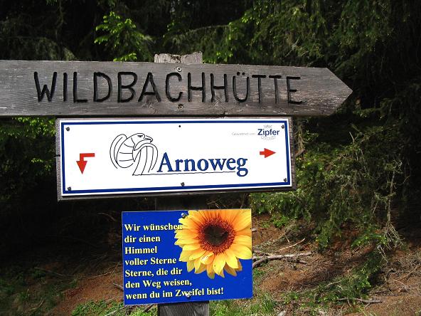 Foto: Andreas Koller / Wandertour / Gummaberg und Kreuzhöhe (2566 m) / Der Weg zur Wildbachhütte kann nicht verfehlt werden / 28.05.2007 10:48:02