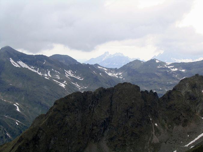 Foto: Andreas Koller / Wandertour / Gummaberg und Kreuzhöhe (2566 m) / Blick nach NW auf die Bischofsmütze (2459 m) / 28.05.2007 10:43:20