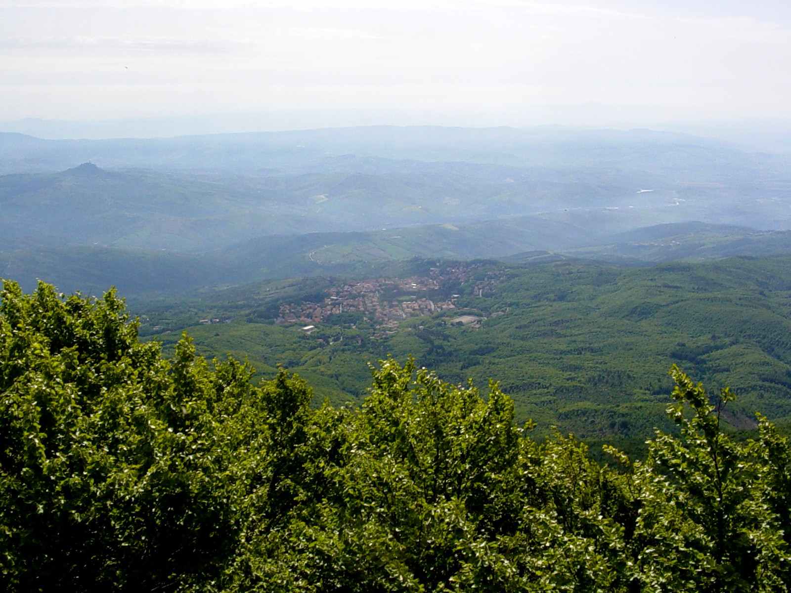 Foto: Manfred Karl / Mountainbiketour / Monte Amiata, 1733 m / Gipfelschau / 20.06.2007 06:14:05