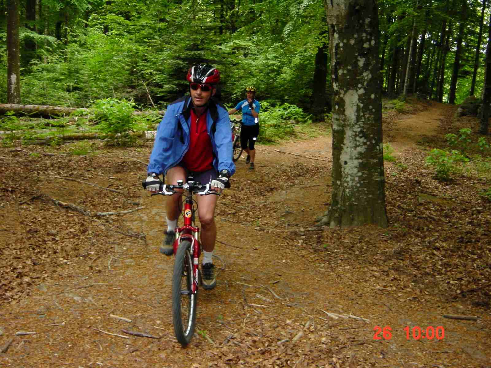 Foto: Manfred Karl / Mountainbiketour / Monte Amiata, 1733 m / Noch geht´s / 20.06.2007 06:12:34