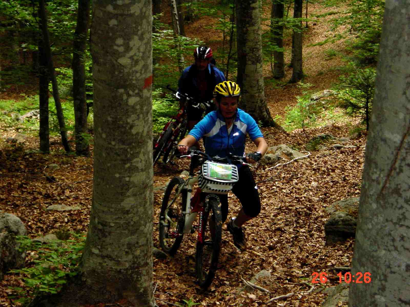 Foto: Manfred Karl / Mountainbiketour / Monte Amiata, 1733 m / Schiebestrecke / 20.06.2007 06:12:16