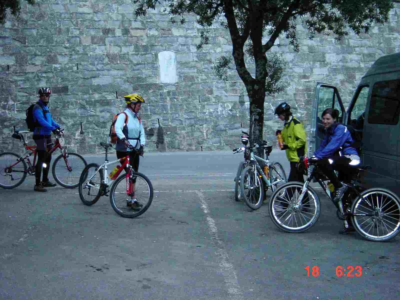 Foto: Manfred Karl / Mountainbiketour / Monte Ginezzo, 928 m / Start in Cortona / 20.06.2007 06:23:10