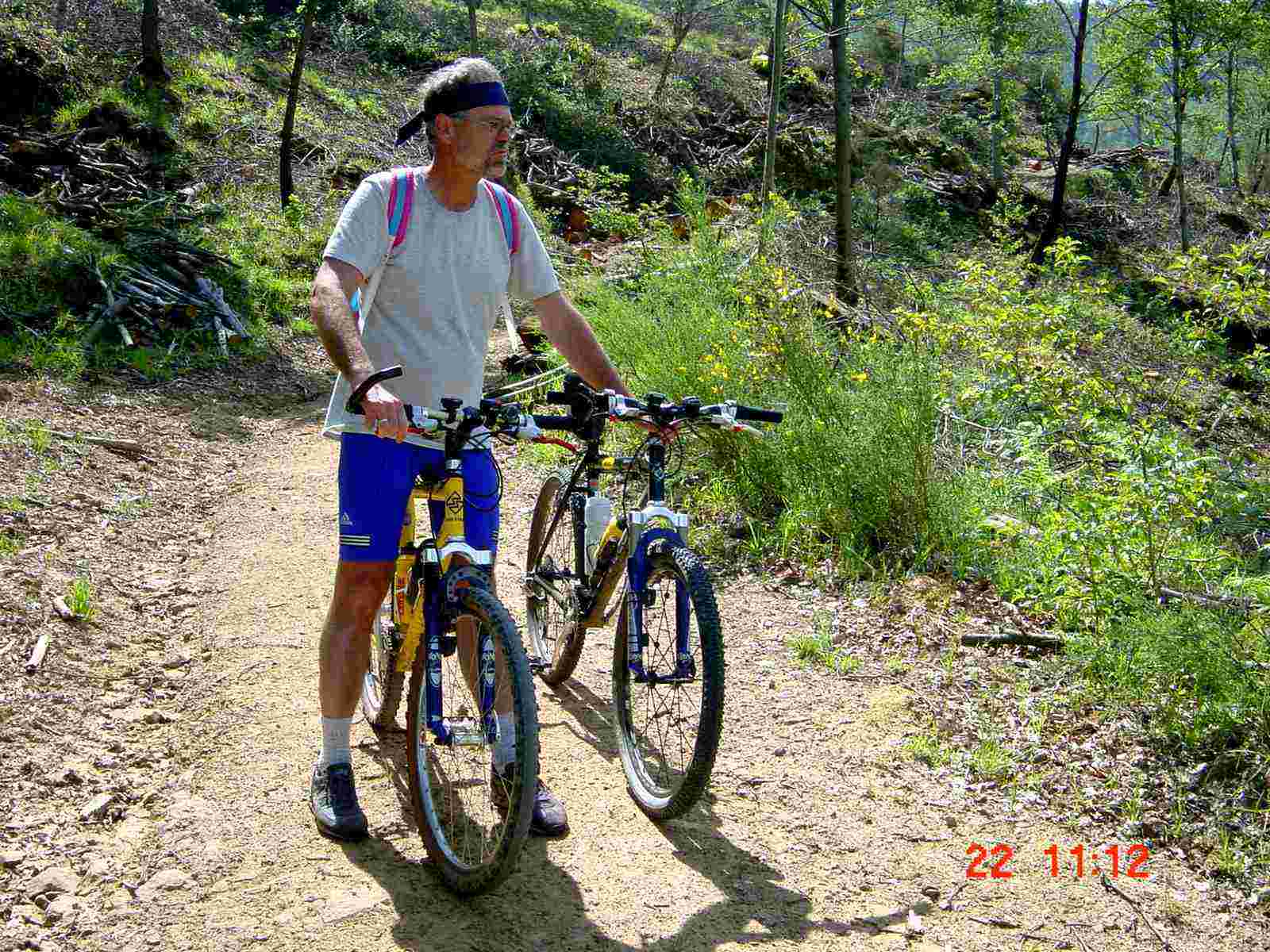 Foto: Manfred Karl / Mountainbiketour / Monte Castel Giudeo, 1037 m / Das war eine Plage - und Hitze! / 20.06.2007 06:27:00