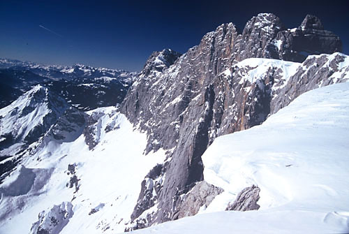 Foto: Willi Schnöll, Bernhard Berger / Skitour / Über den Rumpler auf den Hohen Dachstein (2995m) / 27.12.2006 18:36:46