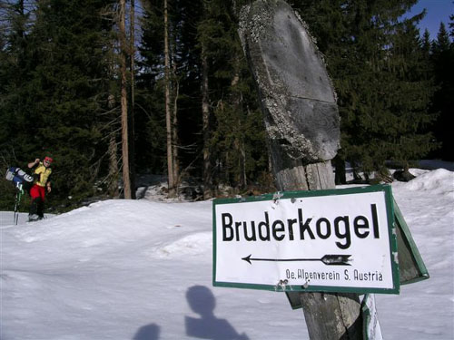 Foto: Andreas Koller / Wandertour / Über den Bruderkogel (2299m) / 27.12.2006 18:01:11