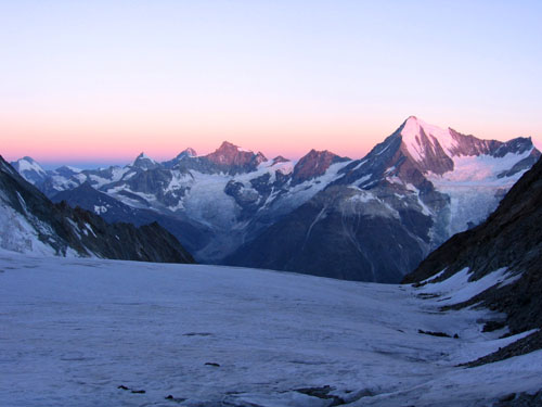 Foto: Andreas Koller / Wandertour / Der Dom - auf das Dach der Schweiz (4545 m) / 27.12.2006 18:05:12