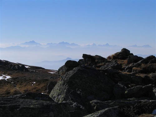 Foto: Andreas Koller / Wandertour / Vom Klippitztörl über die Große Saualpe (2079 m) / Hohe Wanderung mit Blick in die Julischen und Steiner Alpen / 27.12.2006 18:08:58