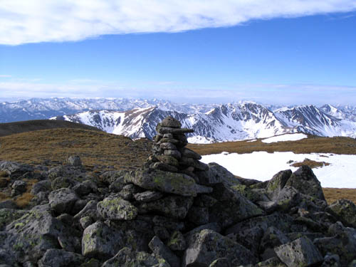Foto: Andreas Koller / Wandertour / Großer Ringkogel und Pletzen (2345 m) / Am Pletzen-Gipfel / 27.12.2006 18:09:11